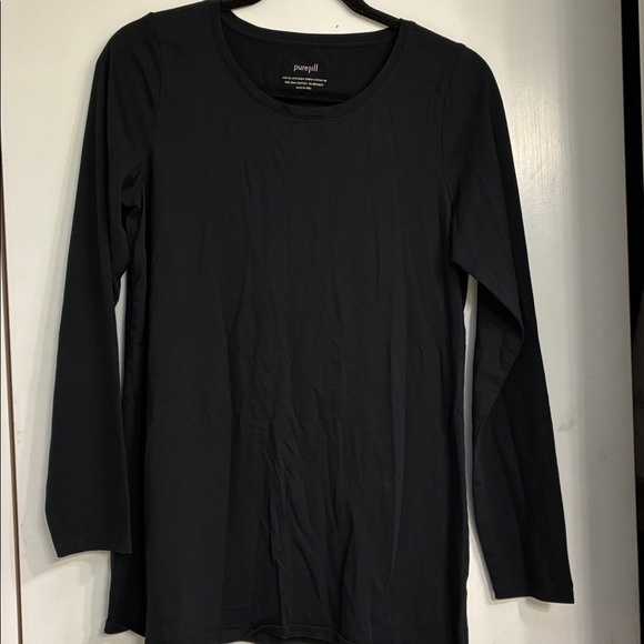 J.Jill Pure Jill Long Sleeve Crew Neck Tops - Set of 4 - Picture 6 of 6